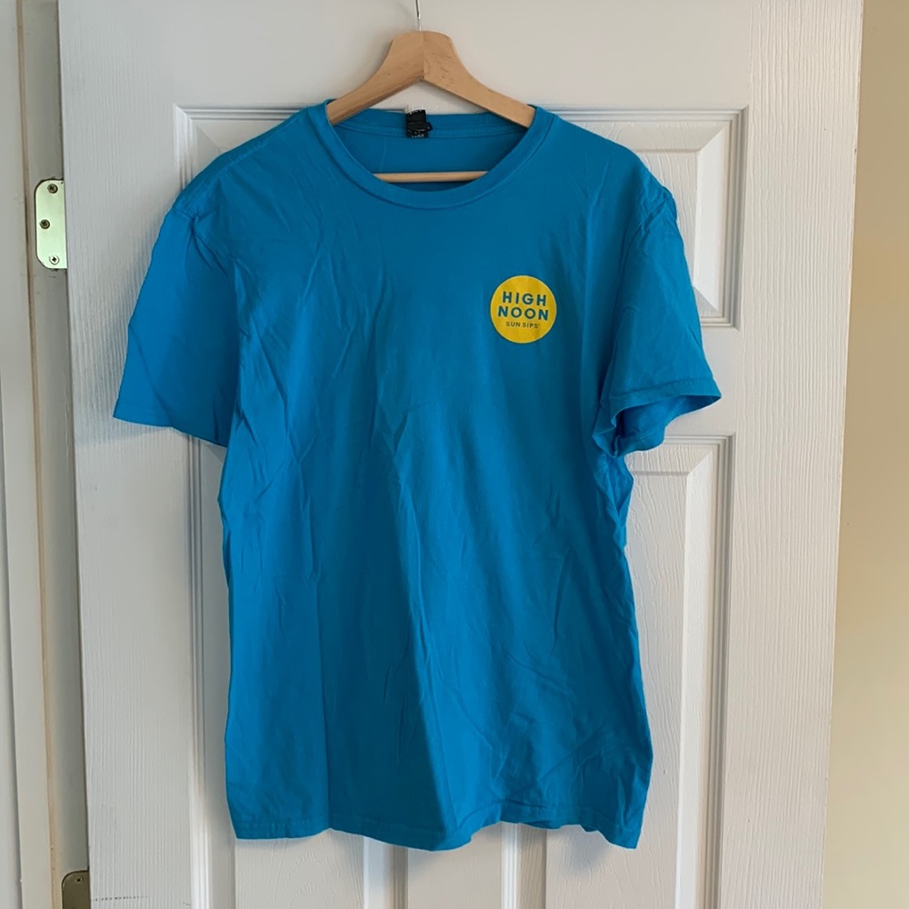 Blue High Noon t-shirt, large